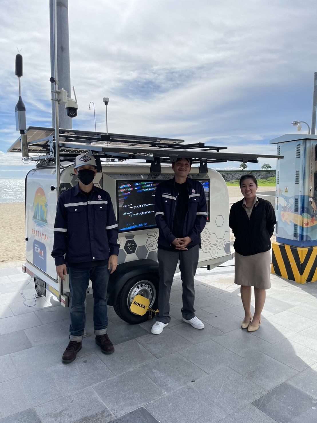AIR QUALITY MONITORING MOBILE SYSTEM